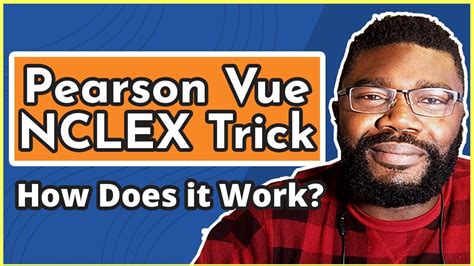 Hi everyone. . Does the pearson vue trick work